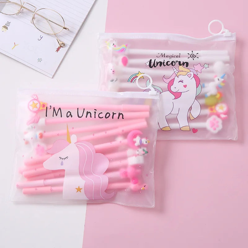 10Pcs - Unicorn Gel Pen 0.5m